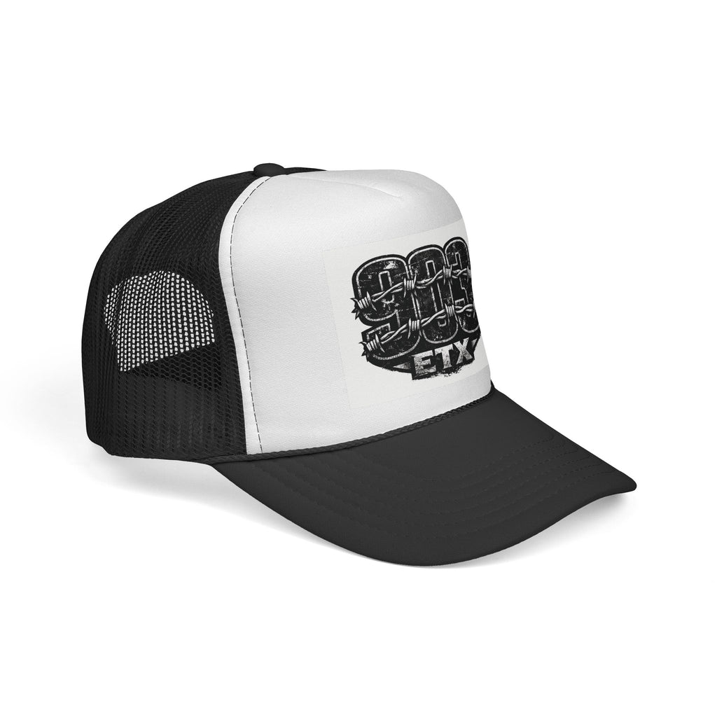 ETX Knuckle Patch Trucker Cap — Vintage Biker Mesh Hat