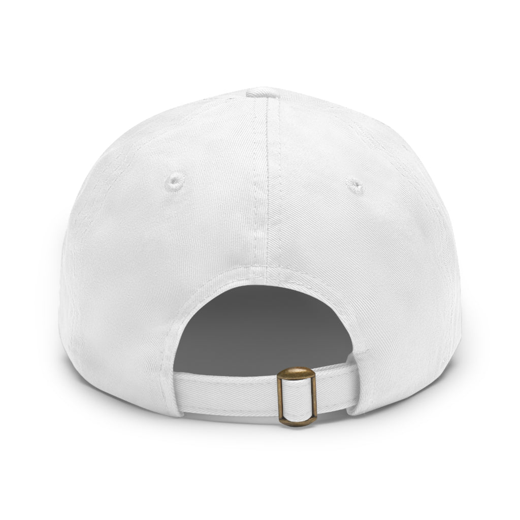 Leather Patch Dad Hat — “Smash Mode On” Vintage Gamer Cap