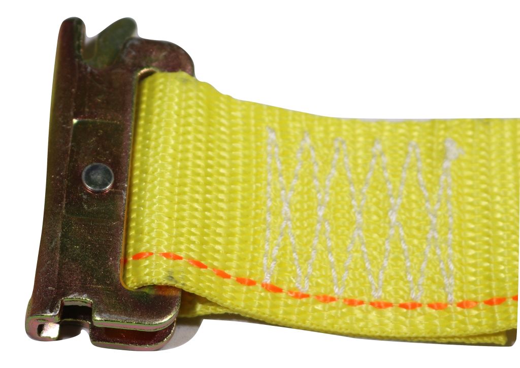 2" x 12 Ft Interior Van Cam Buckle E-Track Strap w/ Spring E Fittings | 4 PACK