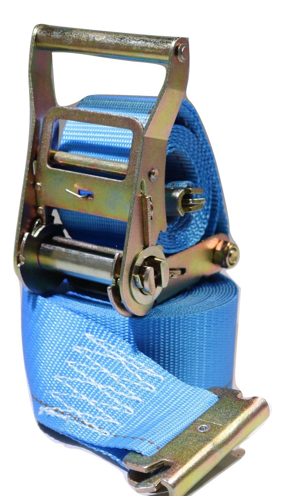 2 in x 20 Ft Van Ratchet Strap Logistic E-Track w/ Spring E 8 PACK | R20E