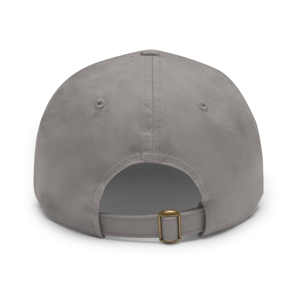 Leather Patch Dad Hat — “Smash Mode On” Vintage Gamer Cap