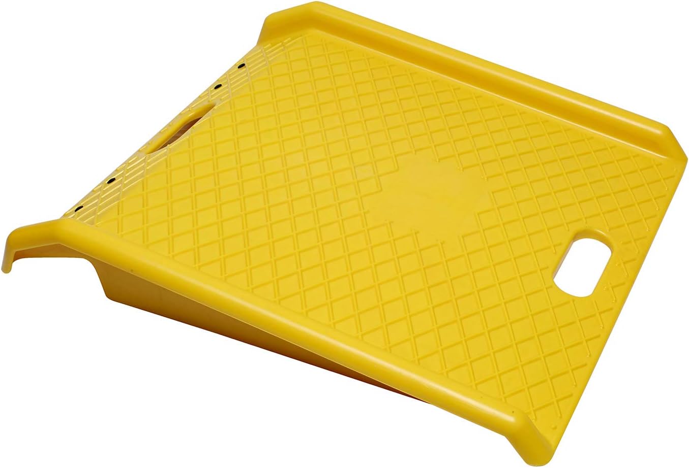 BISupply Portable Curb Ramp - Car & Motorcycle Ramps, 4.5in, 1-Pack