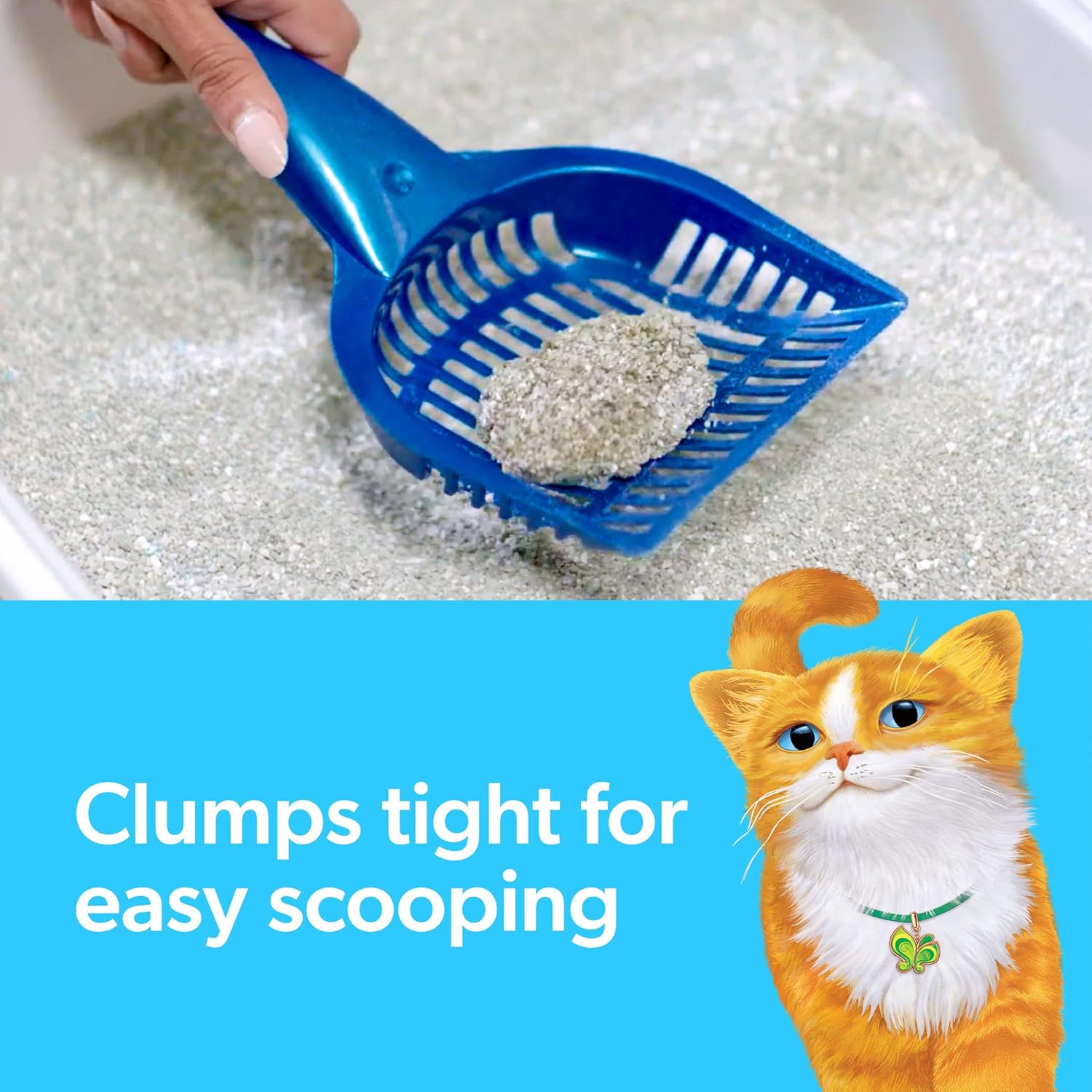 Fresh Step Advanced Odor Shield Multi Cat Clumping Litter with Febreze Freshness, Low Dust, Odor Control with Ammonia Block Tech, Compatible in Automatic Litter Boxes, 37 lb. (2 x 18.5 lb.)