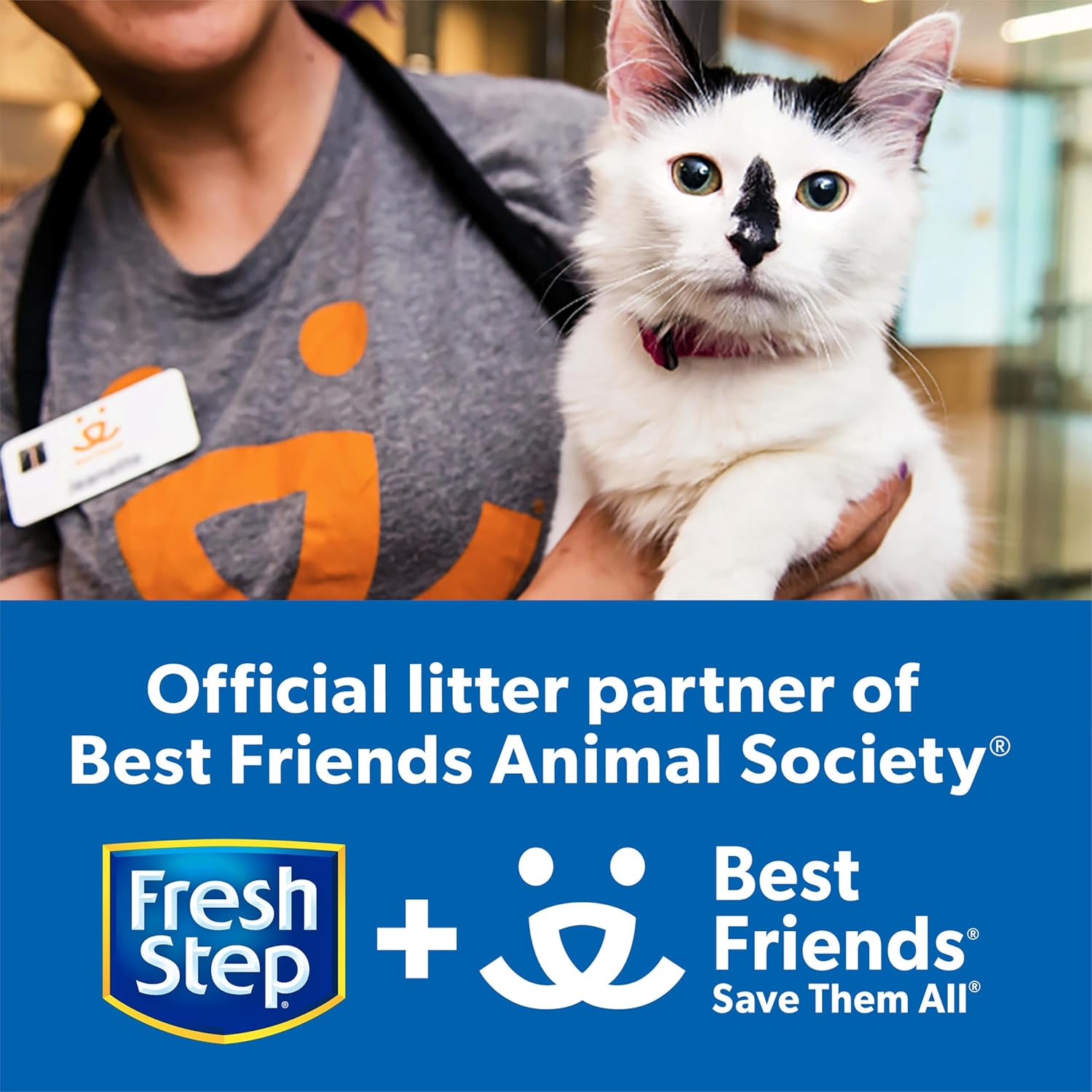 Fresh Step Advanced Odor Shield Multi Cat Clumping Litter with Febreze Freshness, Low Dust, Odor Control with Ammonia Block Tech, Compatible in Automatic Litter Boxes, 37 lb. (2 x 18.5 lb.)