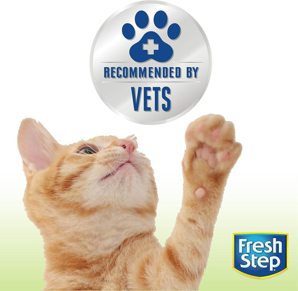 Fresh Step Advanced Odor Shield Multi Cat Clumping Litter with Febreze Freshness, Low Dust, Odor Control with Ammonia Block Tech, Compatible in Automatic Litter Boxes, 37 lb. (2 x 18.5 lb.)