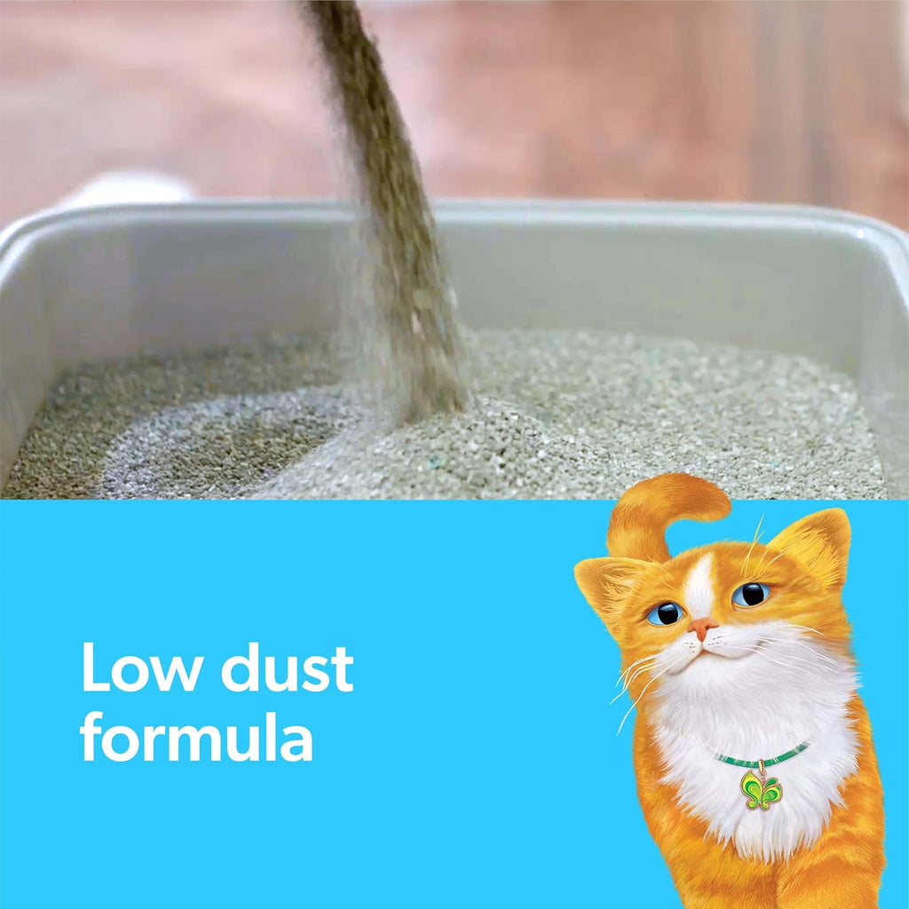 Fresh Step Advanced Odor Shield Multi Cat Clumping Litter with Febreze Freshness, Low Dust, Odor Control with Ammonia Block Tech, Compatible in Automatic Litter Boxes, 37 lb. (2 x 18.5 lb.)