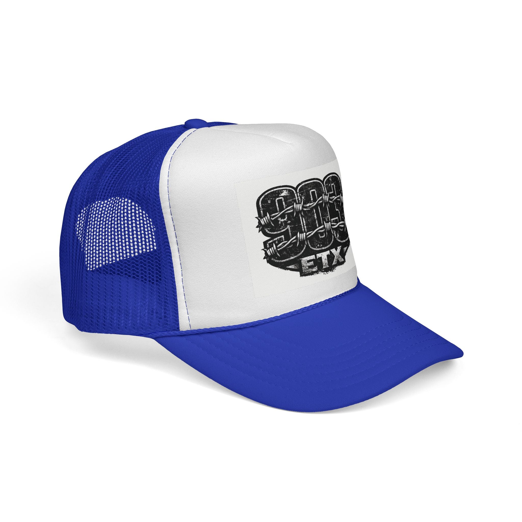 ETX Knuckle Patch Trucker Cap — Vintage Biker Mesh Hat