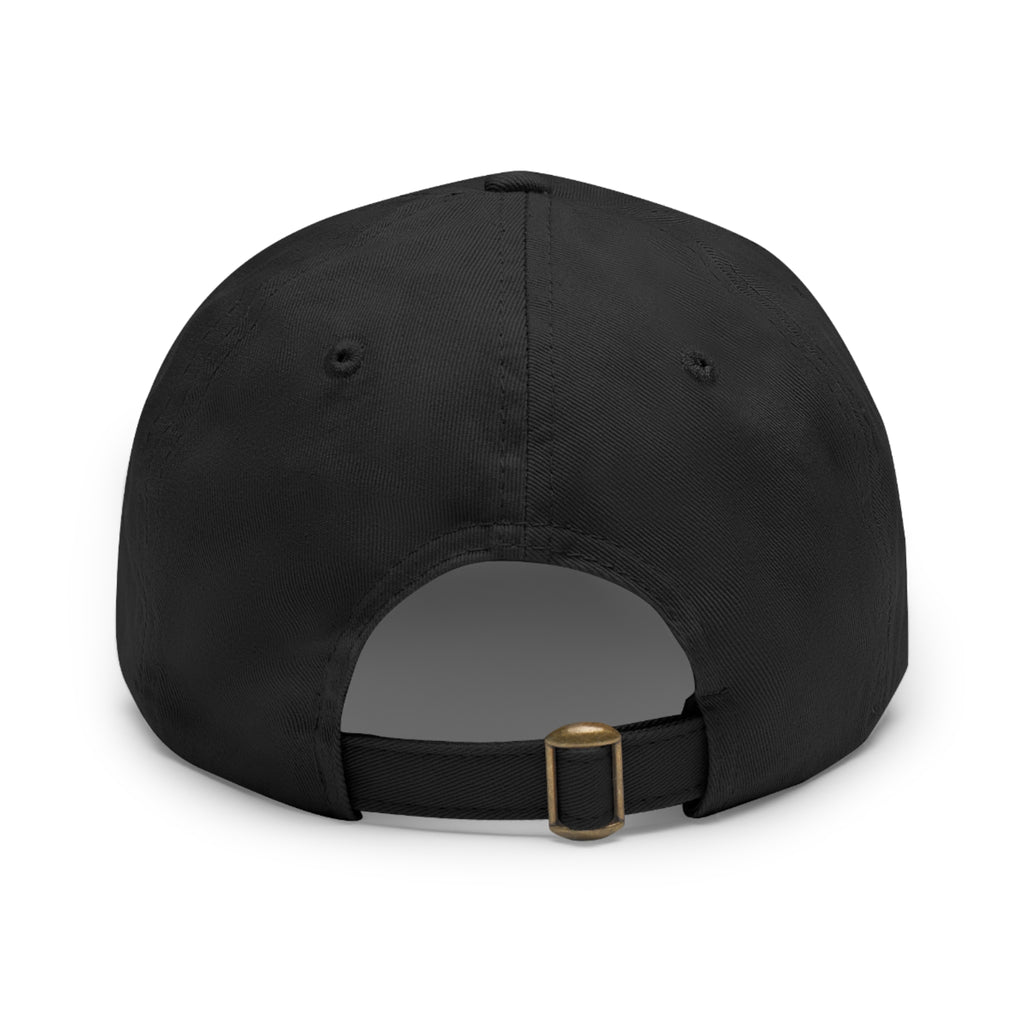 Leather Patch Dad Hat — “Smash Mode On” Vintage Gamer Cap