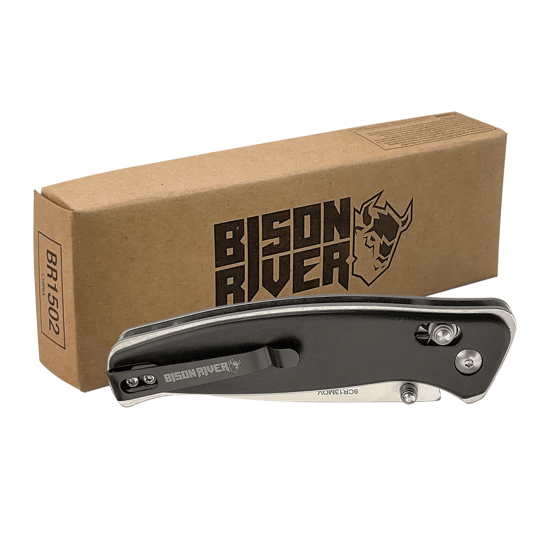 4.5" Button Lock Folding Knife