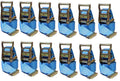 2 in x 20 Ft Van Ratchet Strap Logistic E-Track w/ Spring E 12 PACK | R20EX12