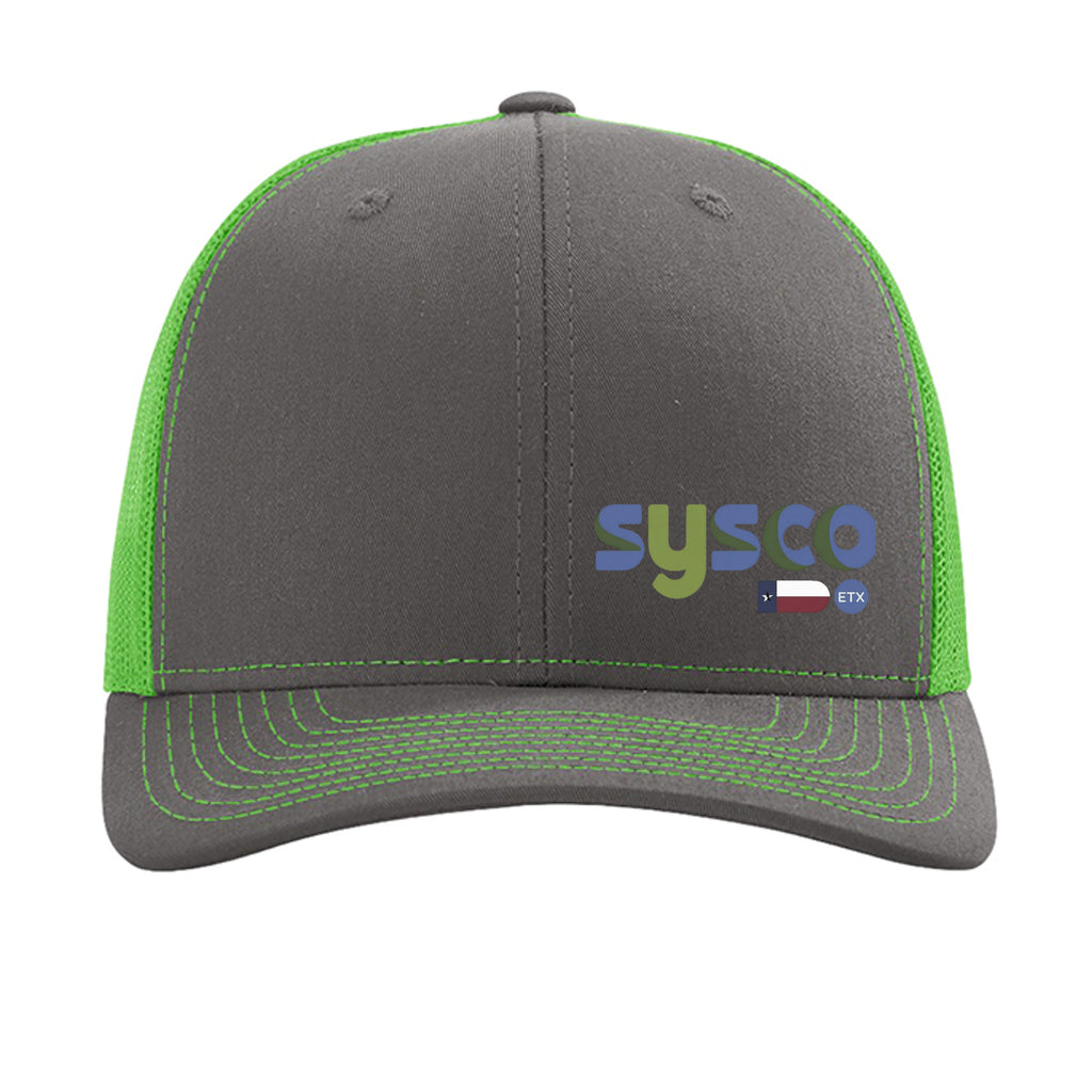Charcoal/ Neon Green - 112 - FRONT