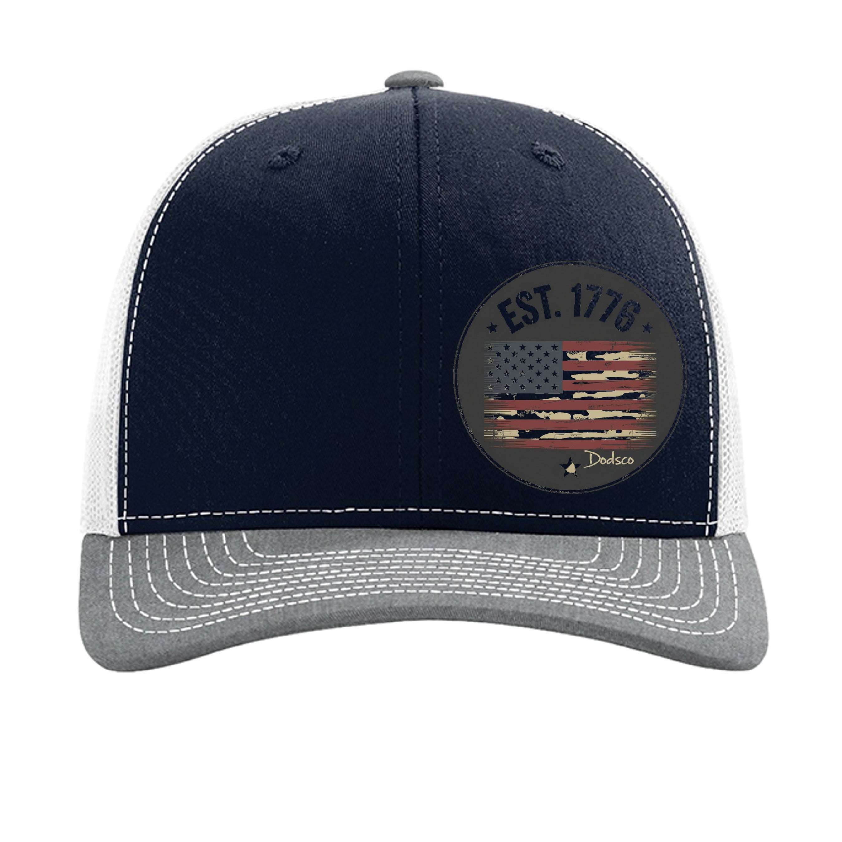 Navy/ White/ Heather Grey - 112 - FRONT