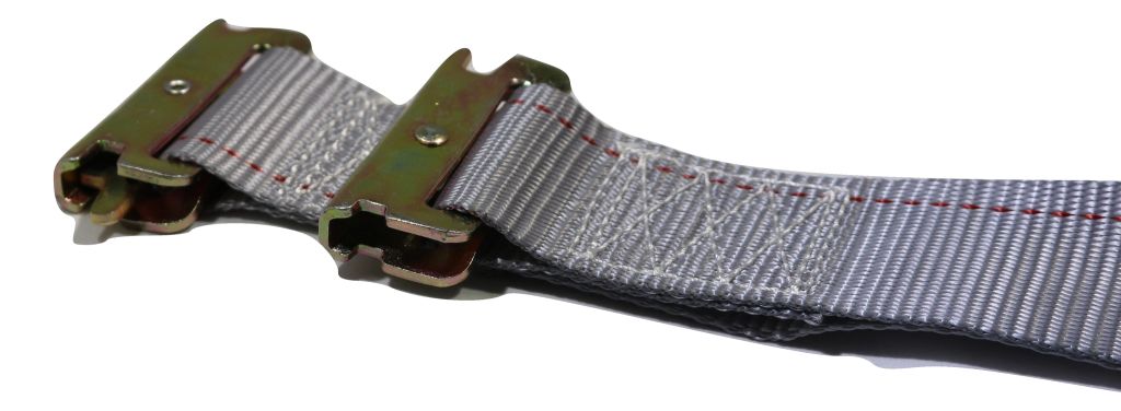 2"x 16 Ft Logistic Van Ratchet E-Track Straps w/ Spring E Fittings | 4 PACK