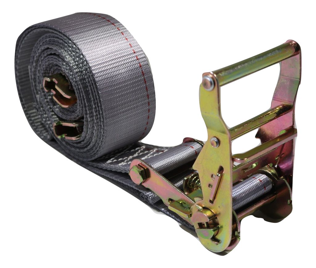 2"x 16 Ft Logistic Van Ratchet E-Track Straps w/ Spring E Fittings | 4 PACK