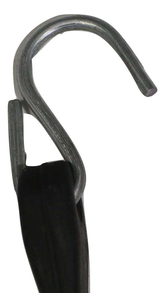 Rubber Tarp Straps w/ Crimped S Hooks | 10 PACK | LENGTH OPTIONS